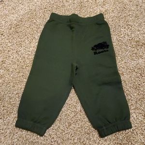 Roots sweatpants size 12 to 18mon